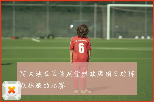 阿夫迪亚因伤病管理缺席明日对阵森林狼的比赛